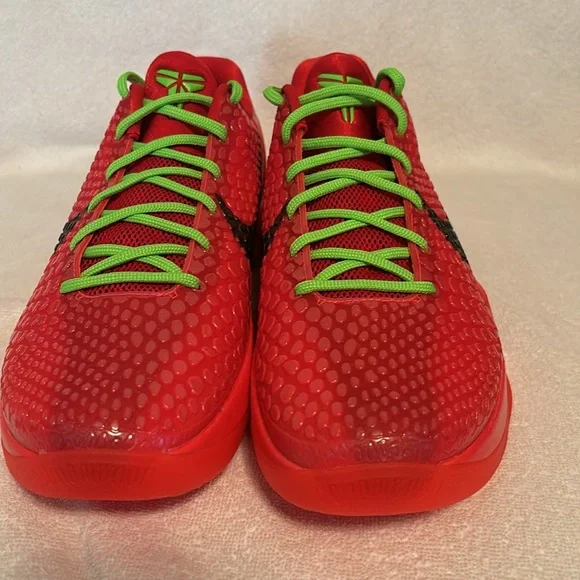 Nike Kobe z6 Protro Reverse Grinch Size 10.5 Bright Crimson/ Black. Men main image 4